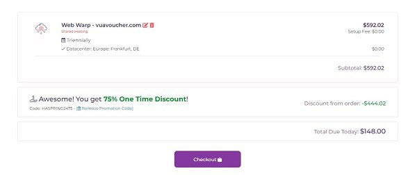 Cách add hostarmada coupon